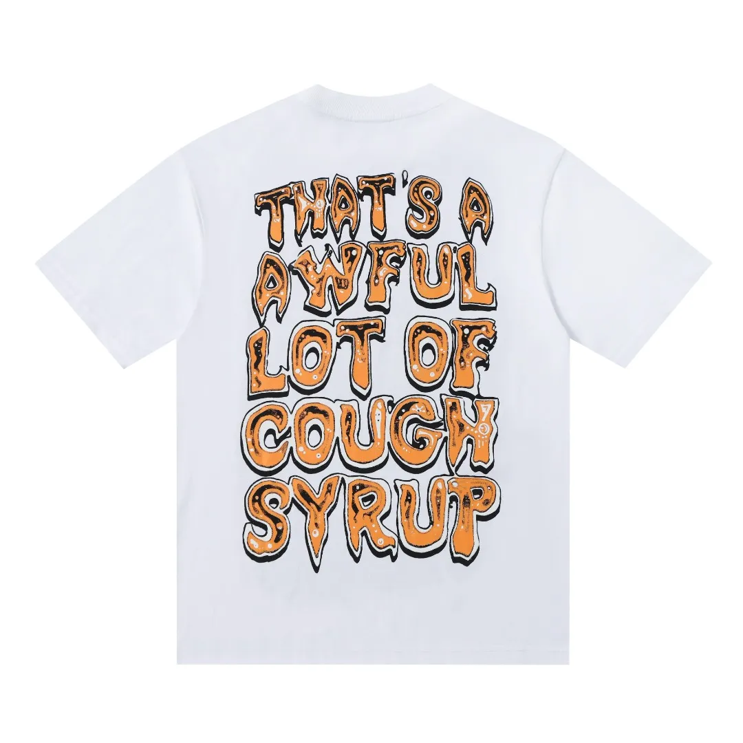 # Black/ I THAT'S A AWFUL LOT OF COUGH SYRUP In Stock T （fabric):32 Sizes（size）：S-M L X L （colour）：White、Black